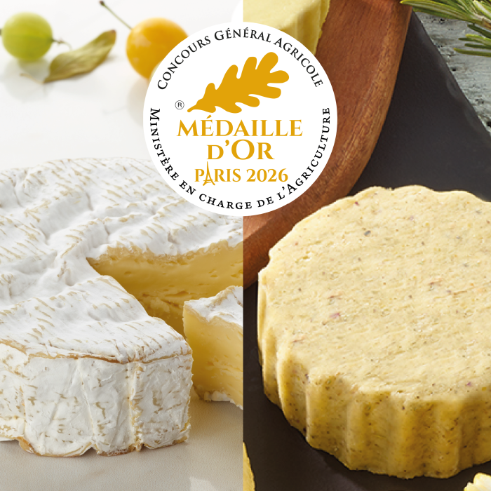 médailles d'or CGA 2026 camembert beurre truffe réo réaux