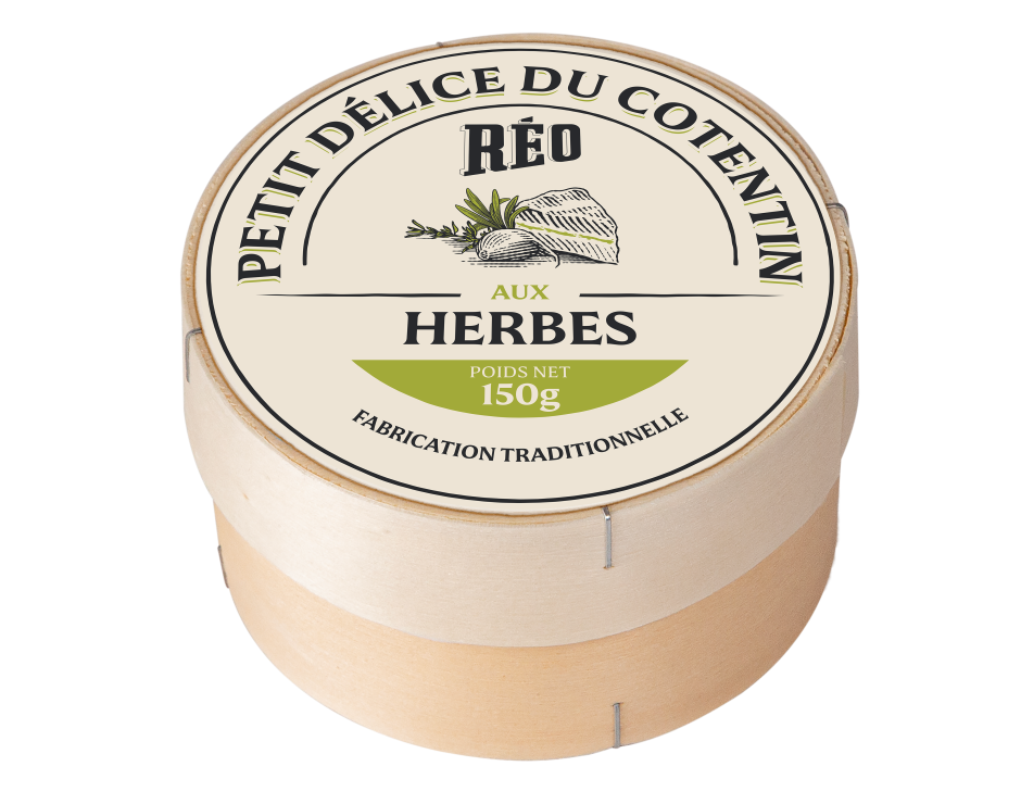 petit delice du cotentin réo aux herbes