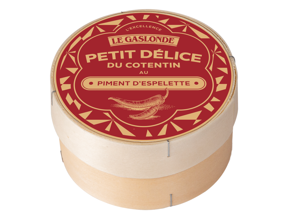 petit délice du cotentin au piment d'espelette gaslonde