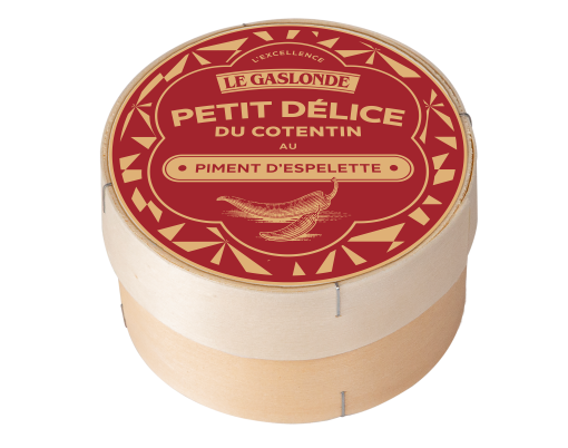 petit délice du cotentin au piment d'espelette gaslonde