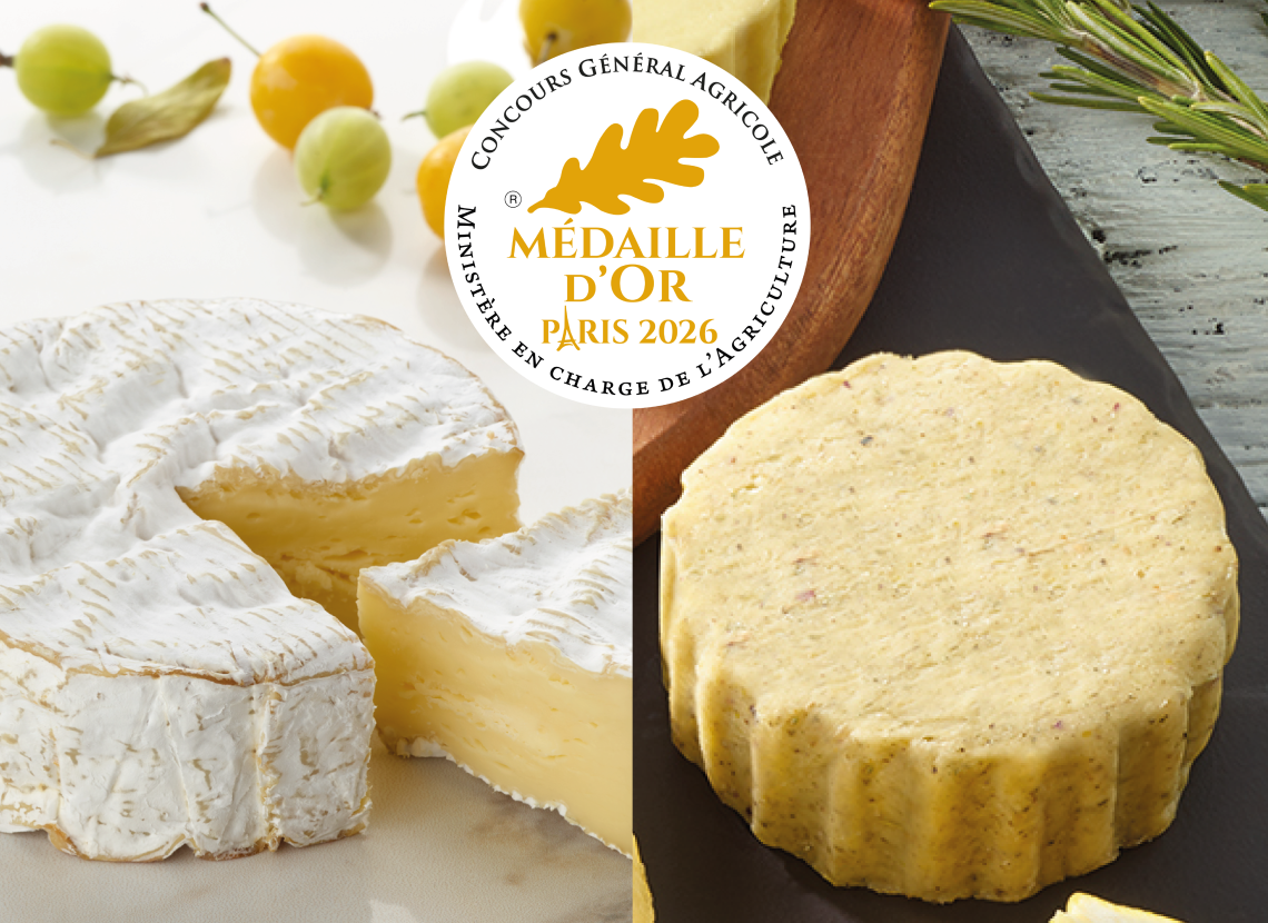 CGA concours générale agricole 2026 médailles d'or camembert de normandie AOP beurre de baratte truffe noire