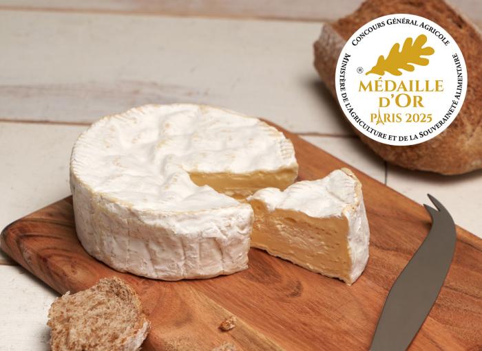 medaille d'or camembert traditionnel hve fromagerie réo lessay cga concours général agricole
