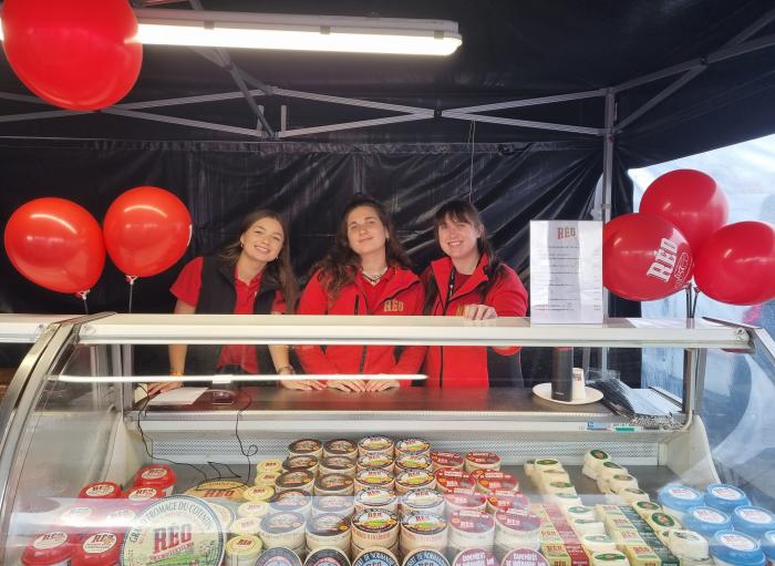 foire de lessay 2025 stand fromagerie réo 