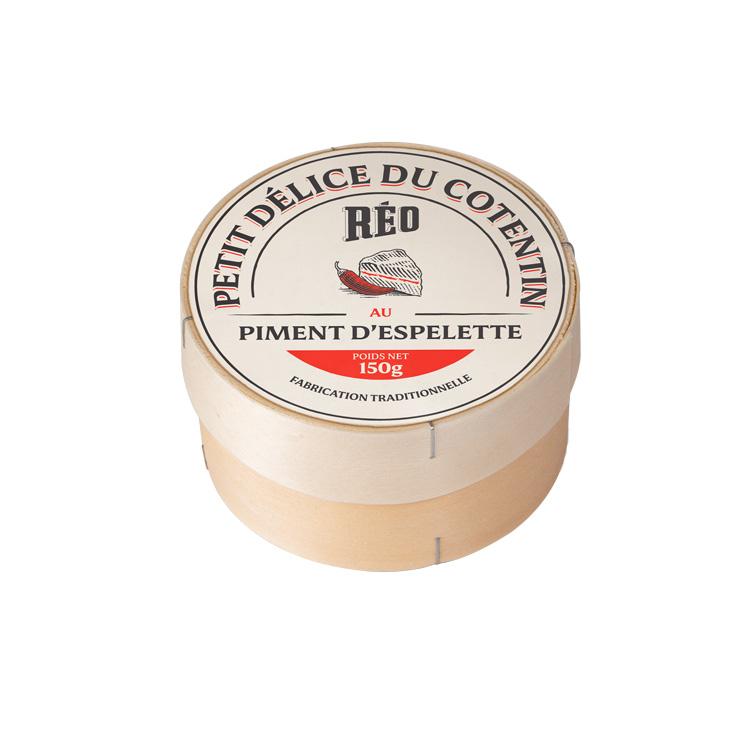 petit delice cotentin piment espelette camembert fromagerie réo